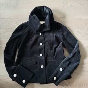 michael kors velvet blazer jacket